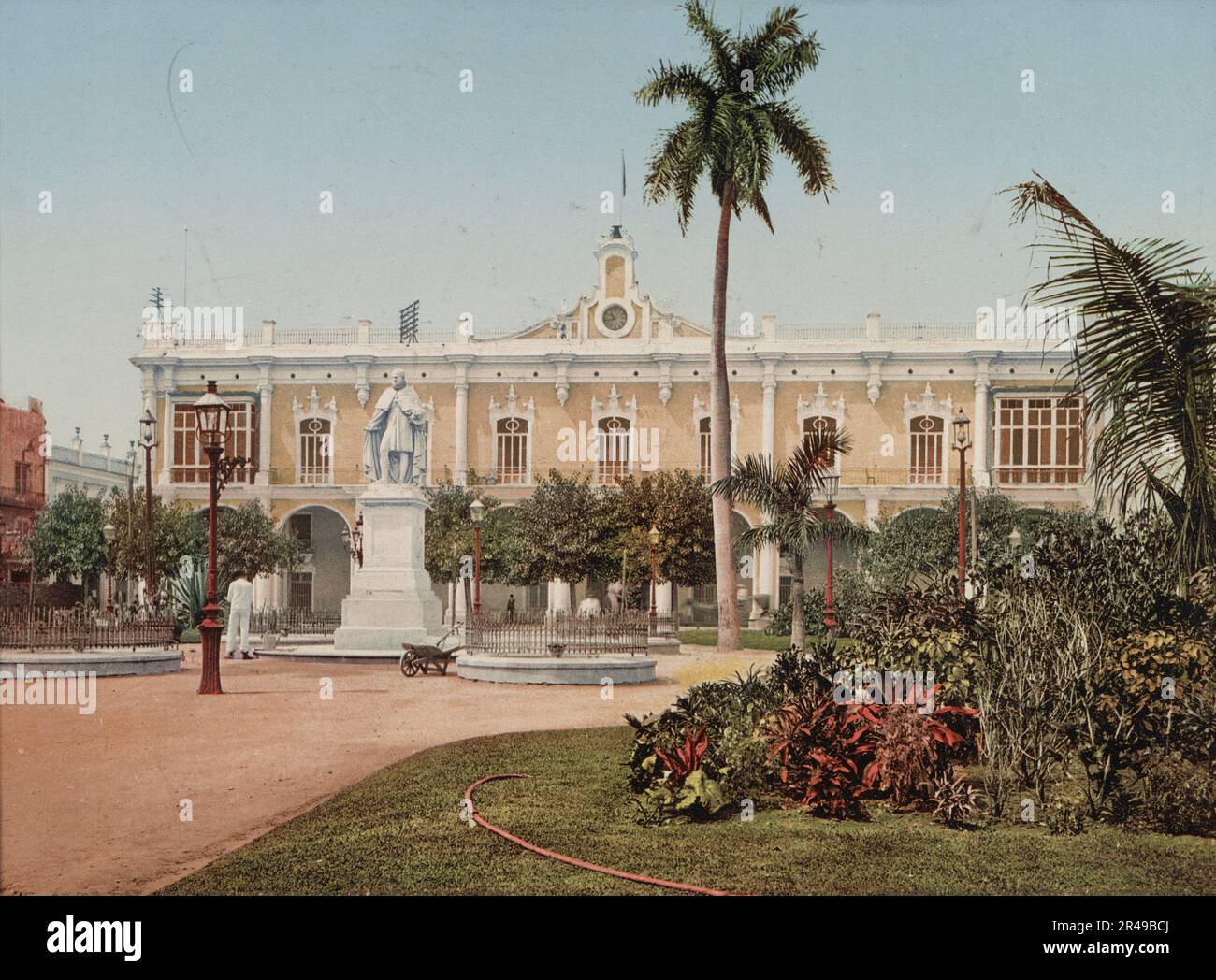 Palacio del Gobierno General, Habana, c1900. Stock Photo