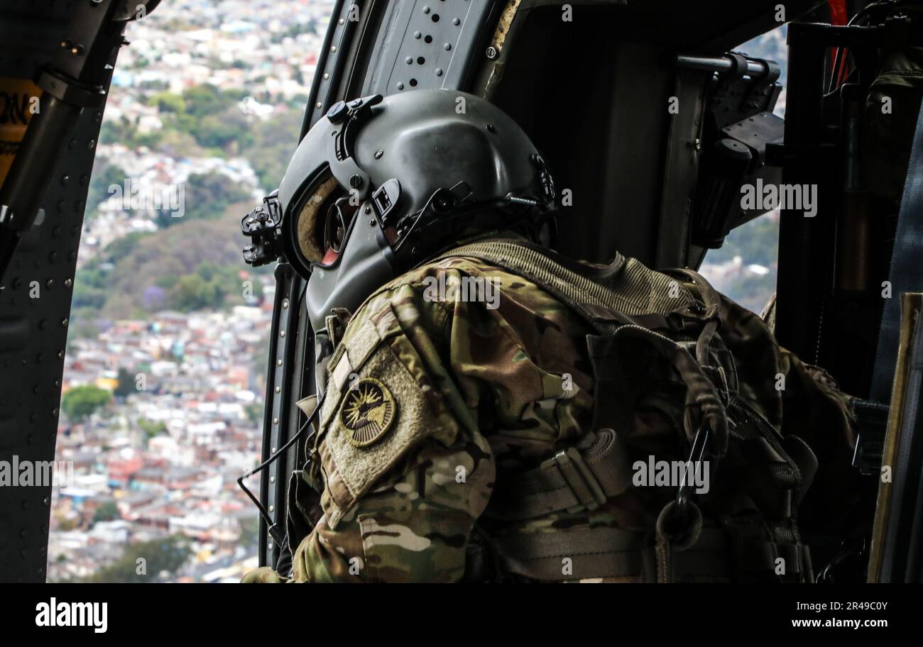 Sgt xavier martinez a uh60 crew chief from 1 228th aviation regiment