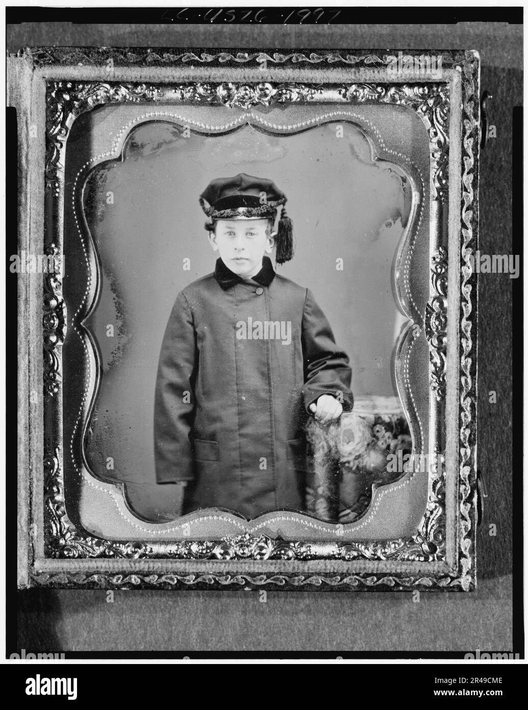 Leverett Stowell as a boy, threequarter length portrait
