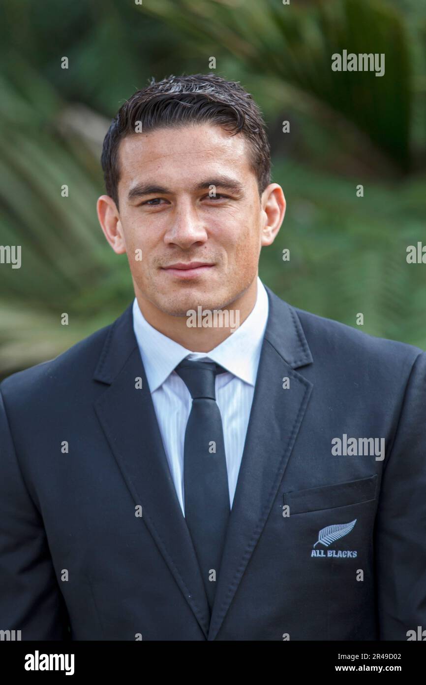 New Zealand rugby player Sonny Bill Williams. Photo Sporting Life Stock Photo Alamy