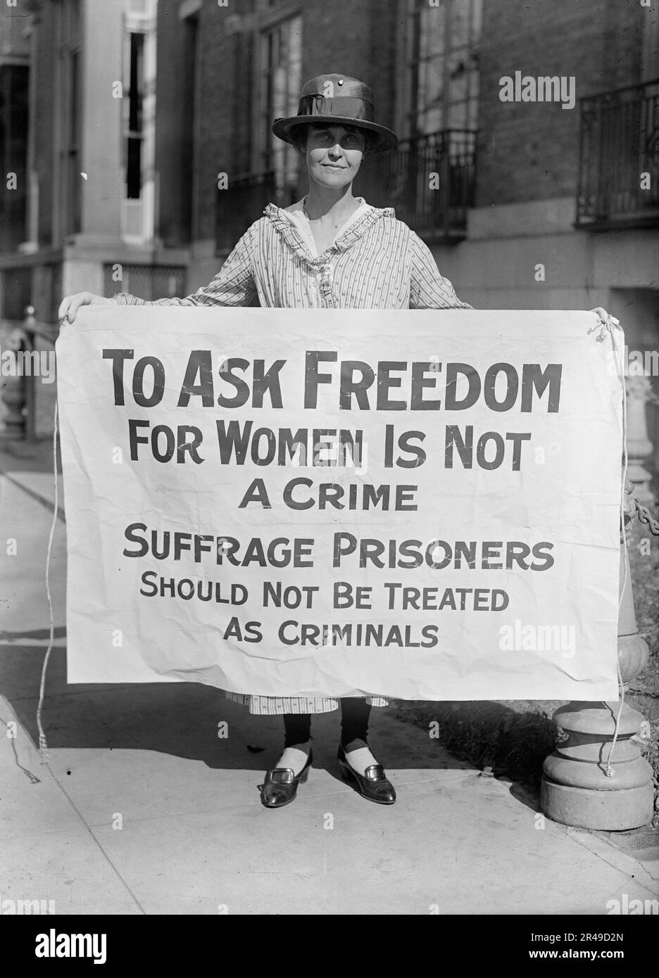 Woman Suffrage Pickets, 1917 Stock Photo Alamy