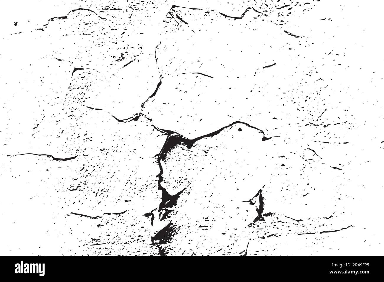Grunge distressed texture isolated on white background Stock Vector ...