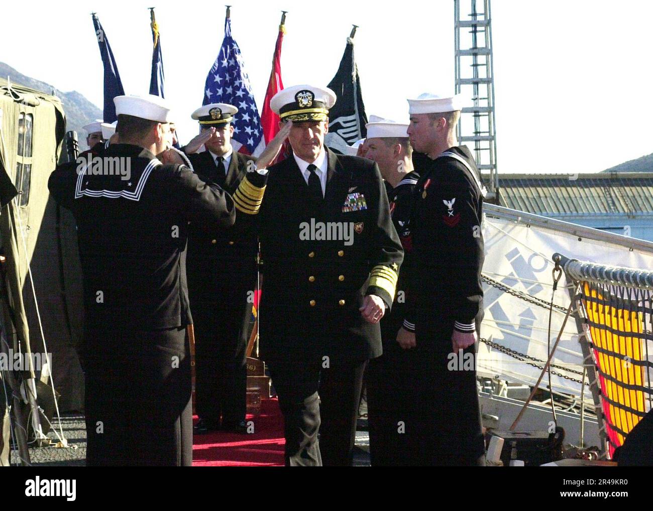 US Navy Adm. Gregory Johnson, Commander, U.S. Naval Forces Europe