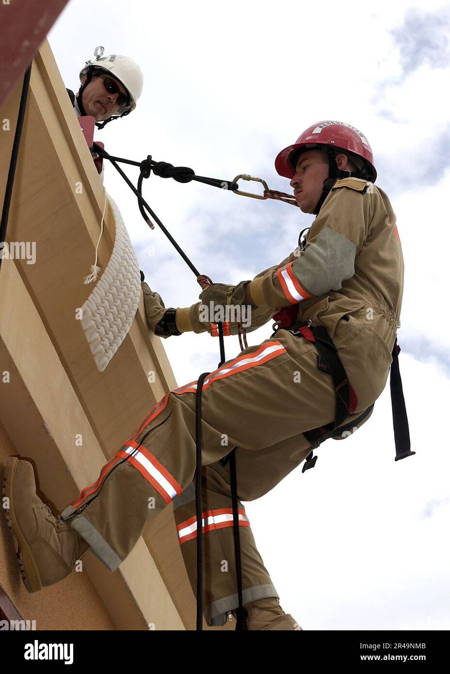 US Navy During training, Emergency Response Team (ERT) Member