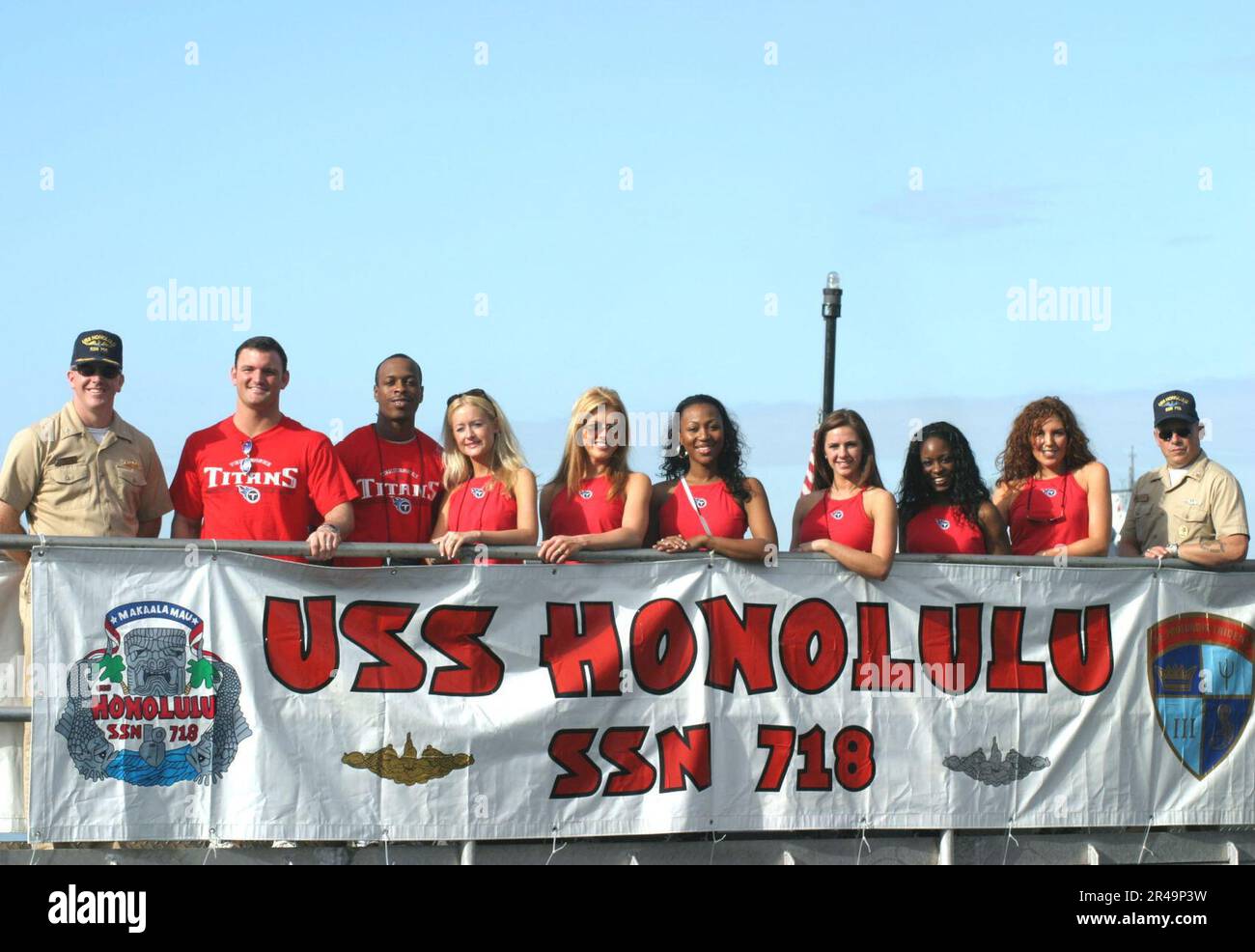 US Navy Following the National Football League's 2004 Pro Bowl game