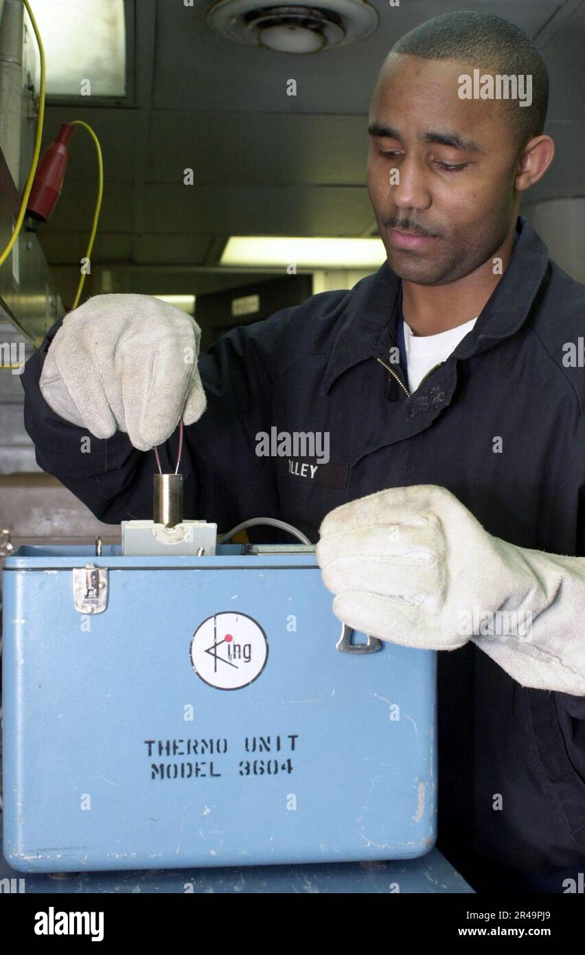 US Navy Interior Communications Electrician Stock Photo - Alamy