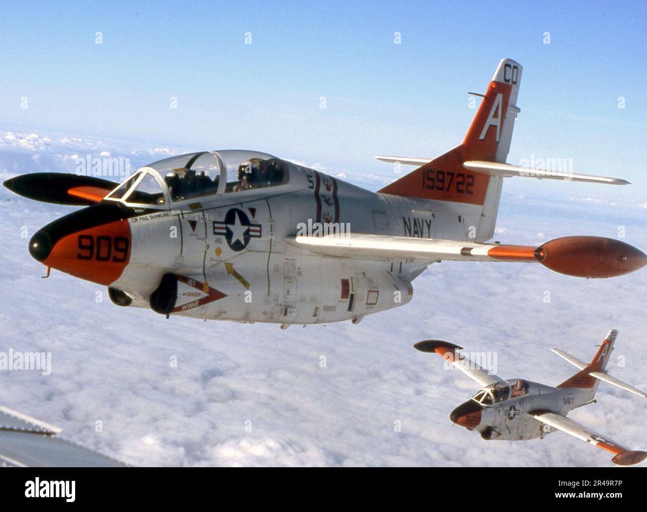 US Navy Lt. a student pilot assigned to the ''Tigers'' of Training ...