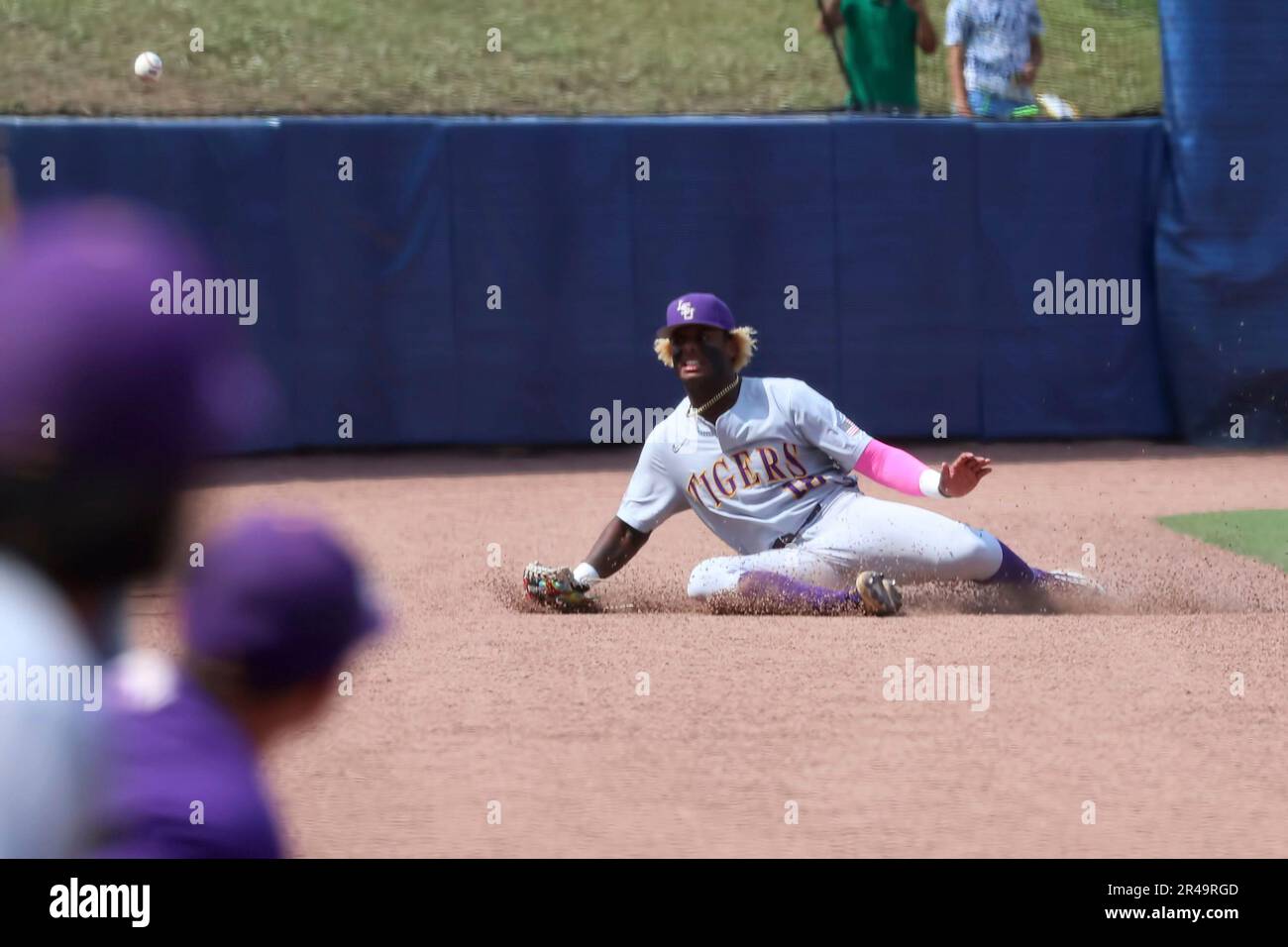 HOOVER, AL MAY 26 LSU Tigers first baseman Tre' (18) during