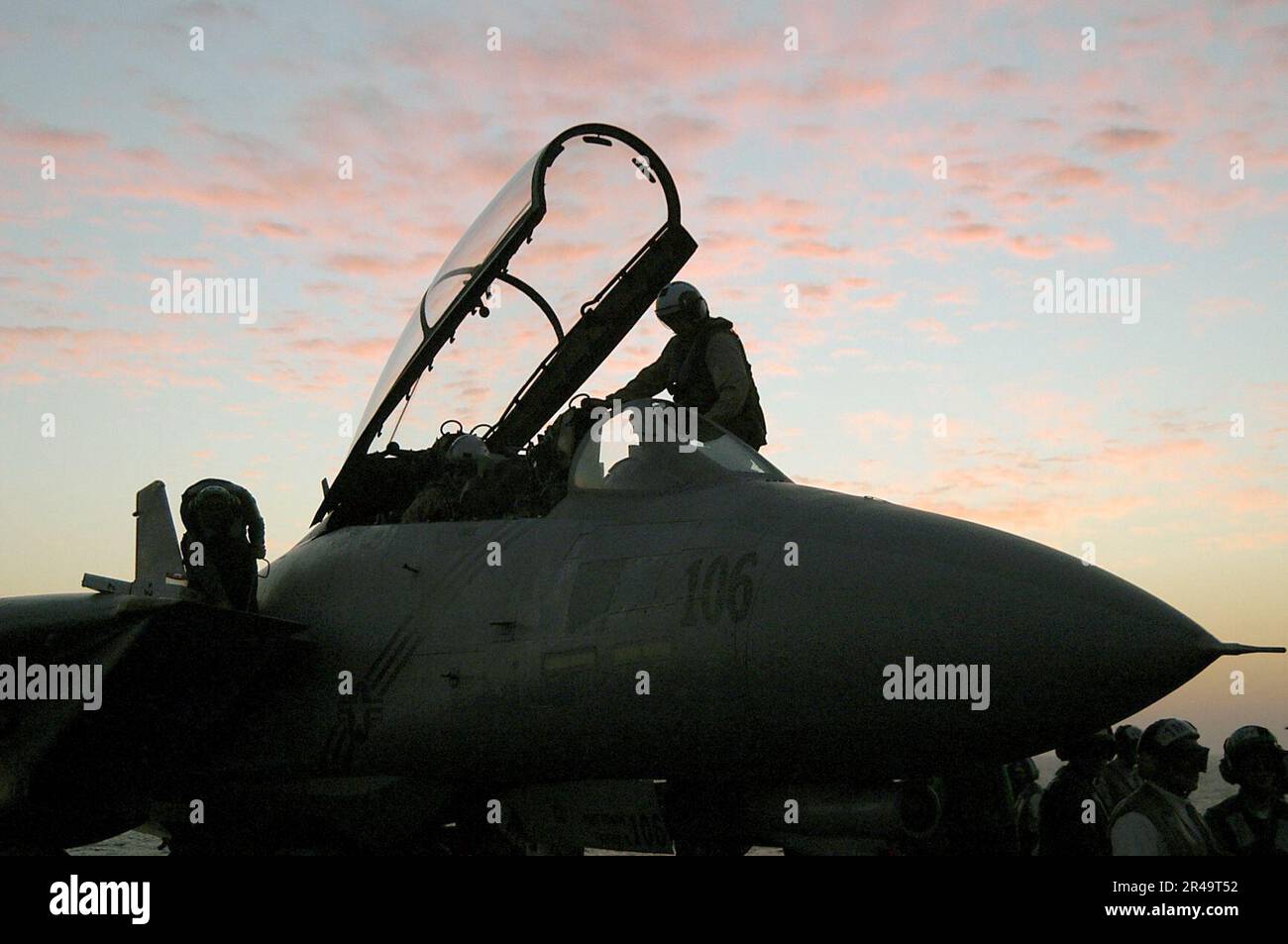 US Navy An aircrew member assigned to the Pukin Dogs of Fighter ...
