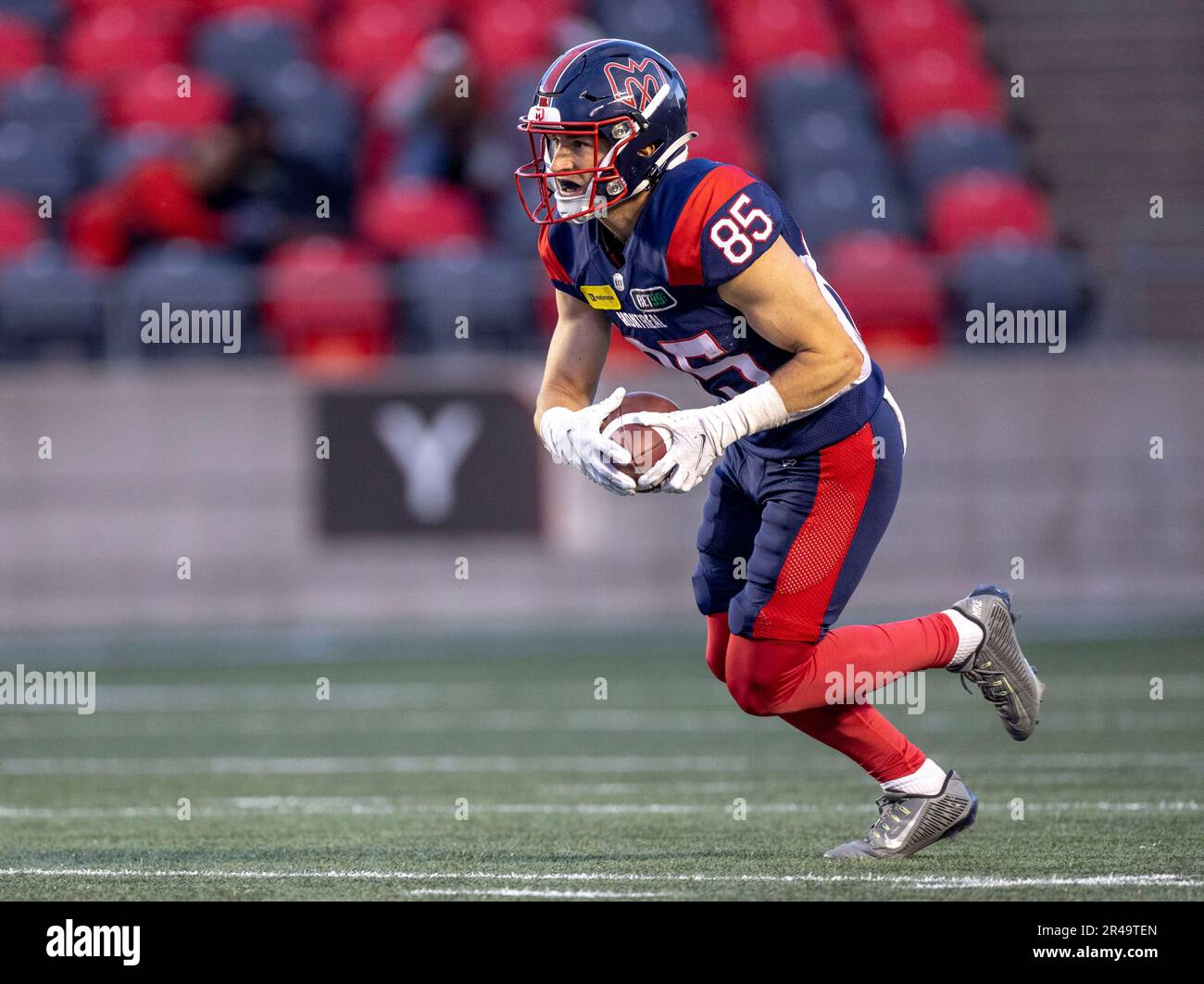 Ottawa, Canada. 26 May 2023. Jesse Gibbon (67) of the Montreal