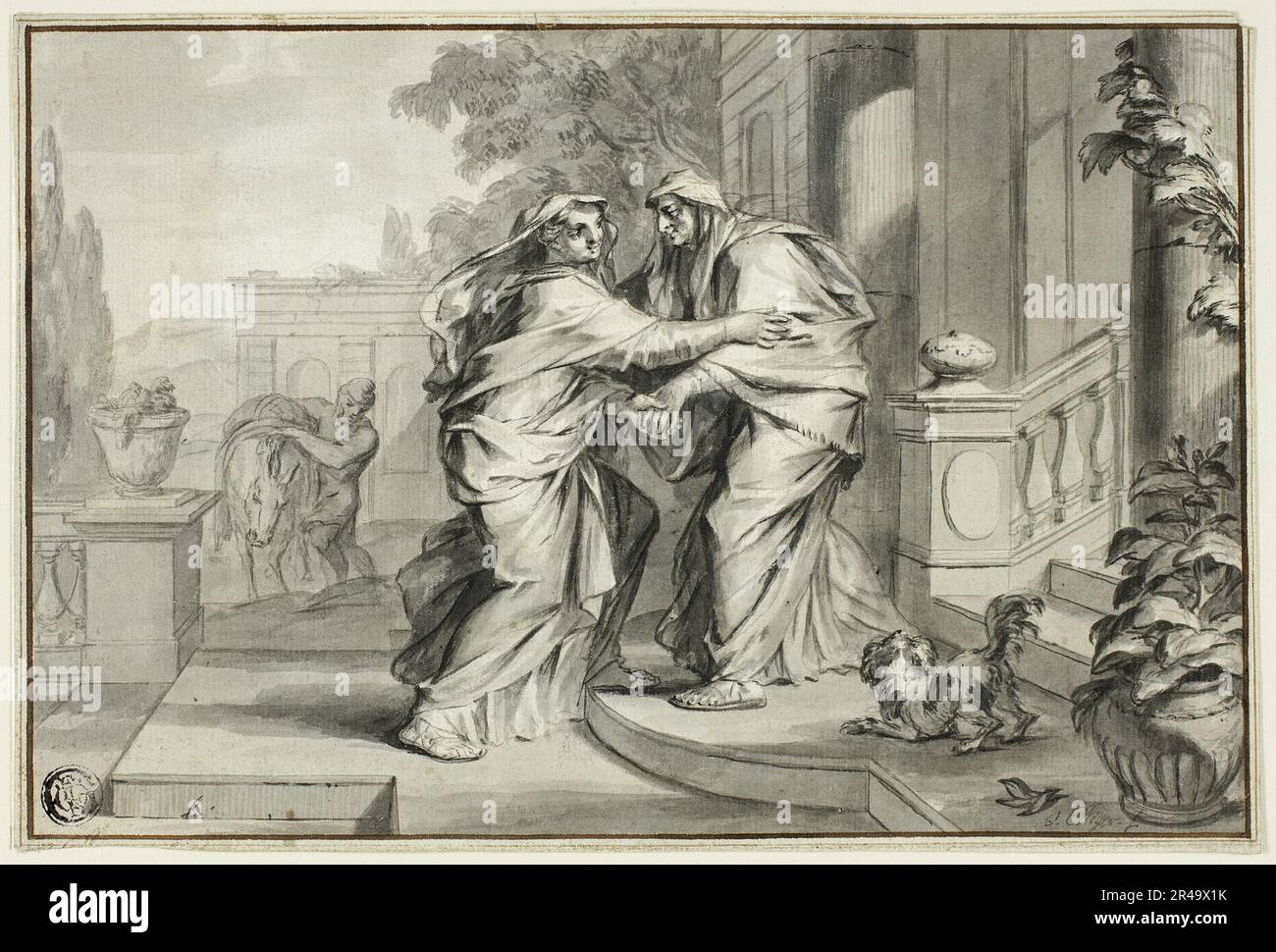 The Visitation, n.d Stock Photo - Alamy