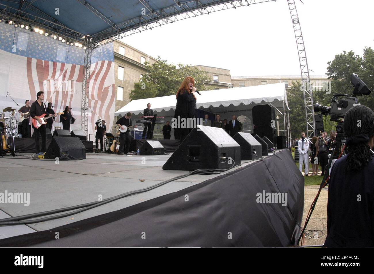 US Navy Country singer, Wynonna Judd performs in concert at the ...