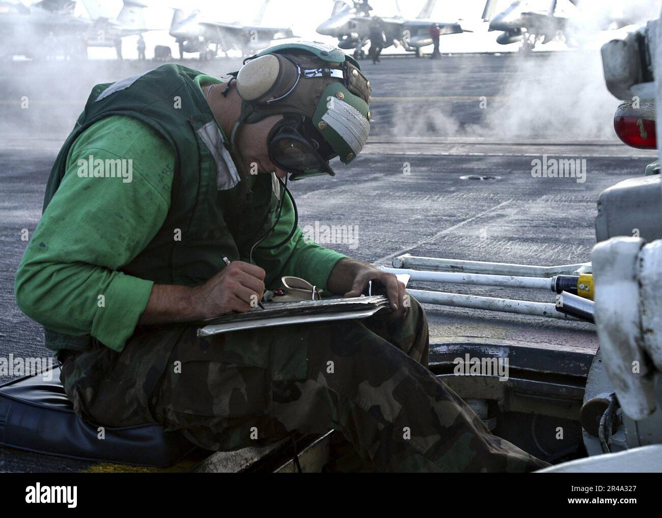 US Navy Aviation Boatswain's Mate Equipment Third Class Carl