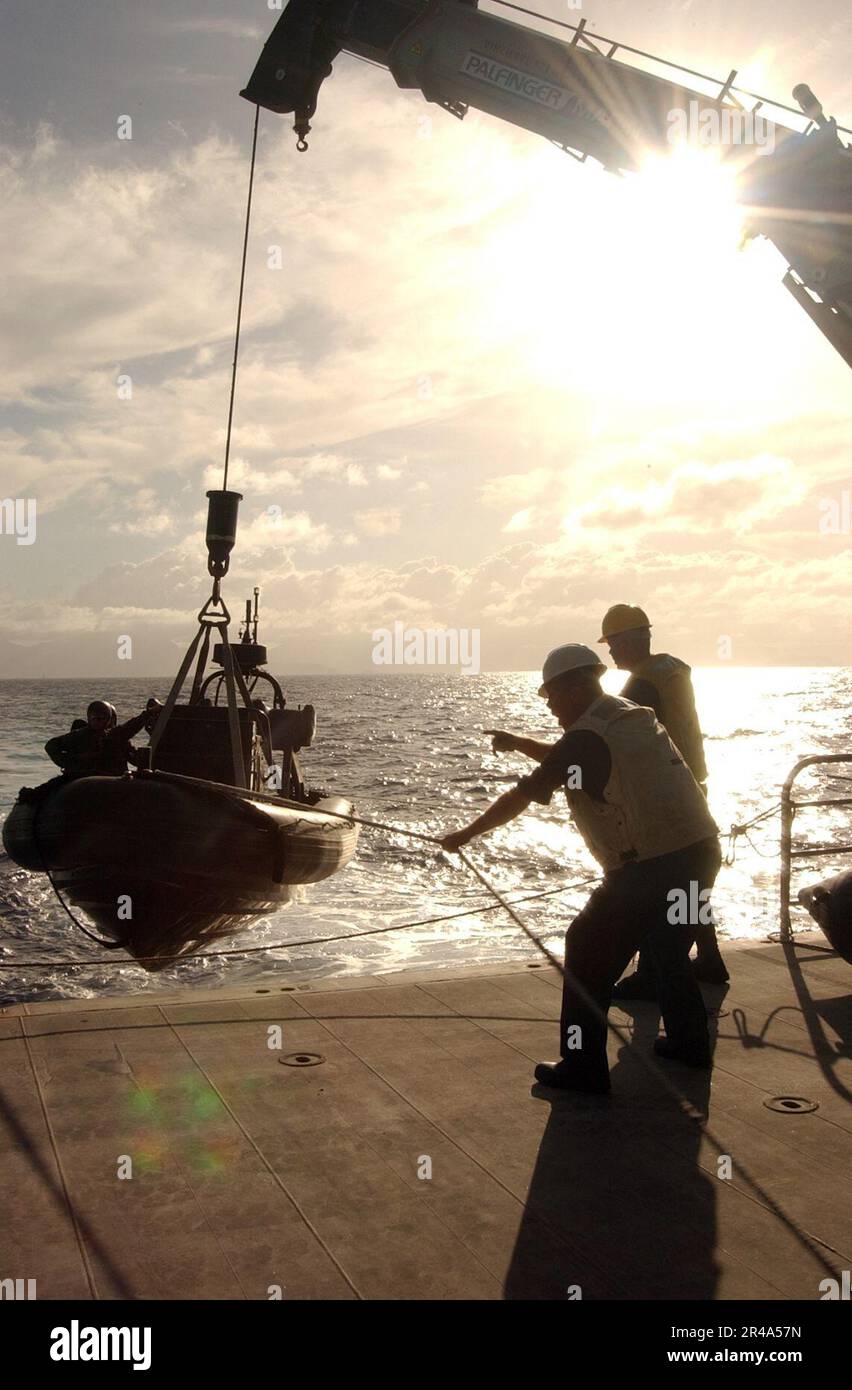 US Navy Ship's Boatswain Stock Photo Alamy