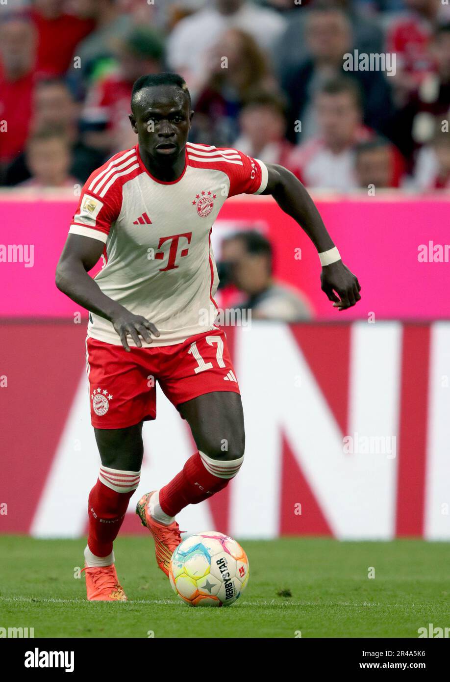 Sadio Mane Of FC Bayern Muenchen FC Bayern Muenchen Vs Rasenballsport Leipzig Fussball
