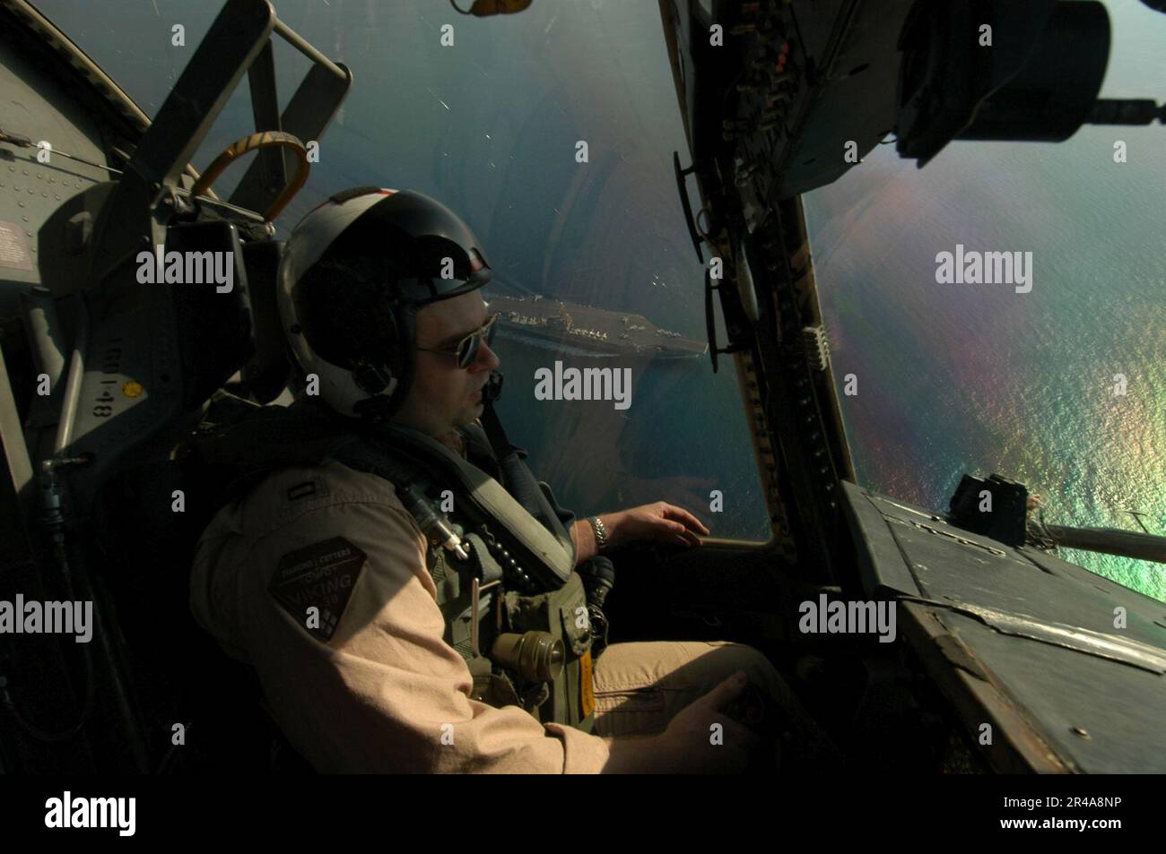 US Navy A Naval Aviator assigned to the Diamond Cutters of Sea Control