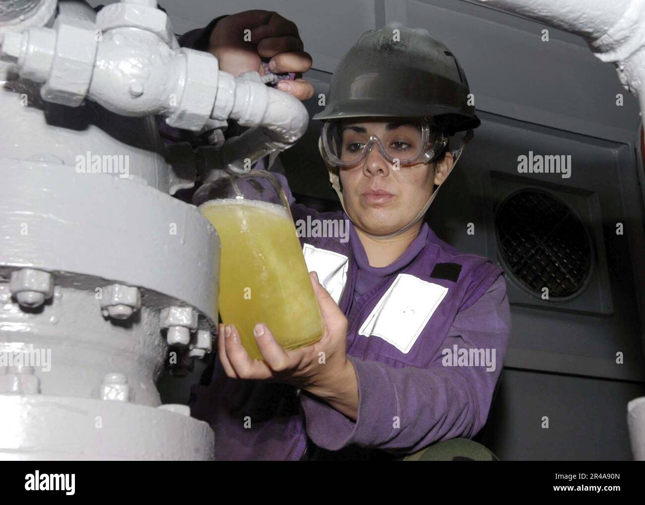 US Navy During an underway replenishment (UNREP) aboard the Nimitz