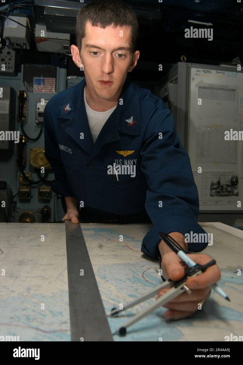 US Navy Aviation Warfare Systems Operator Stock Photo - Alamy
