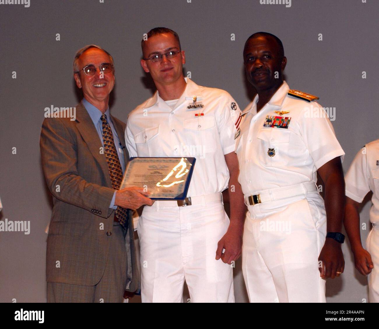 US Navy Secretary of the Navy, the Honorable Gordon R. England and