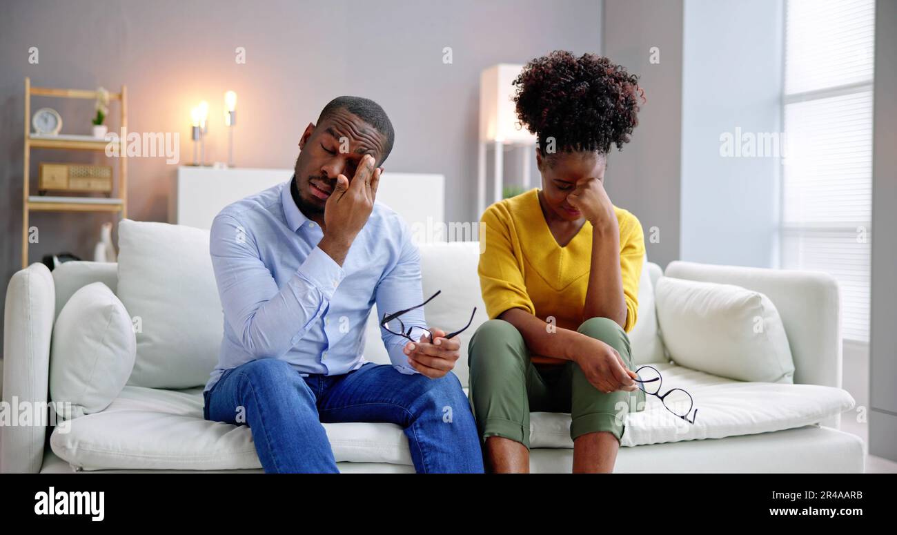 Eye Or Tired Dry Eyesight. Conjunctivitis And Itching Stock