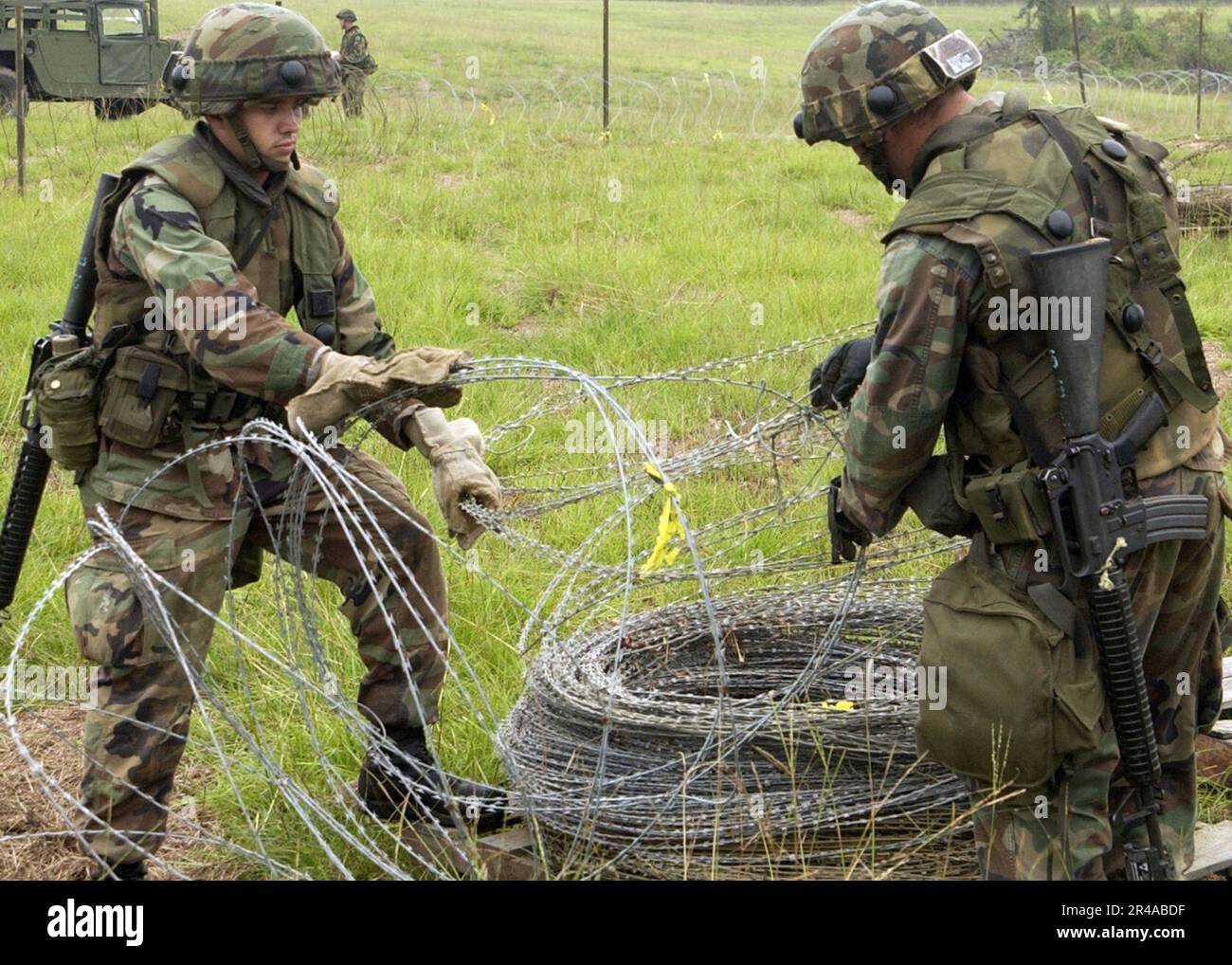 US Navy Seabees assigned to Naval Mobile Construction Battalion One
