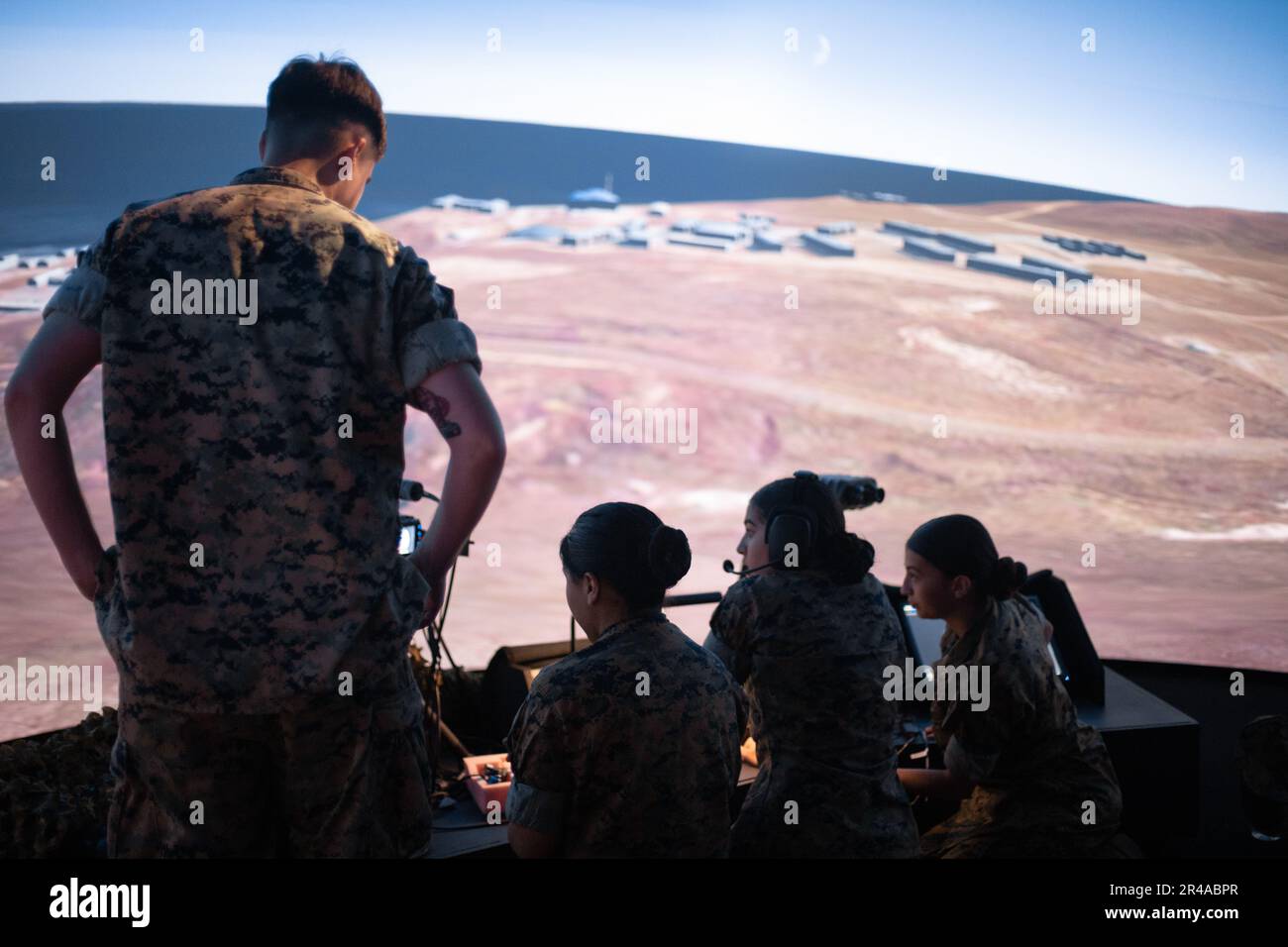 Students with the Marine Corps Junior Reserve Officer Training Corps ...