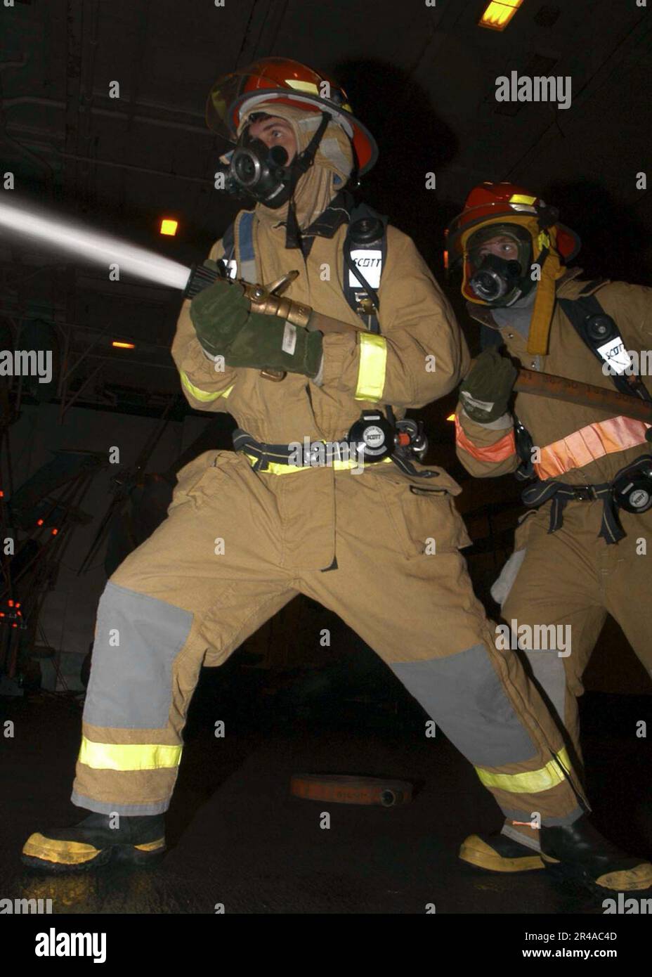 US Navy Sailors aboard the Nimitz-class aircraft carrier USS Abraham ...