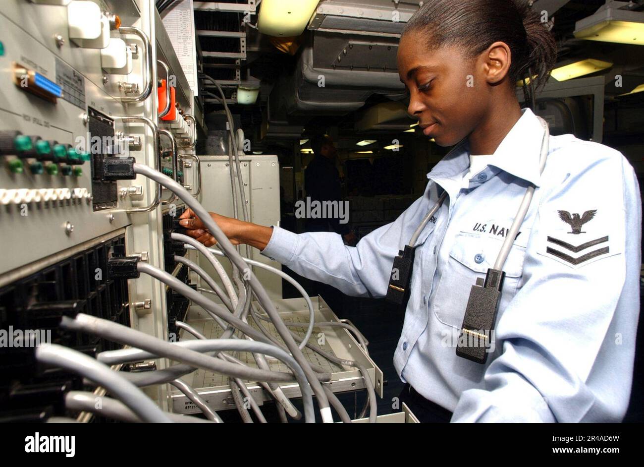 US Navy Information Systems Technician Stock Photo - Alamy