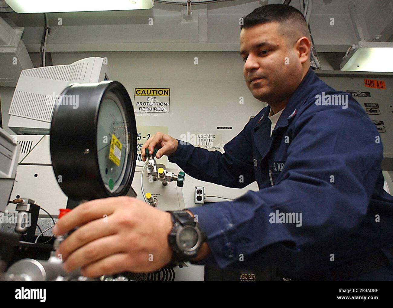 US Navy Machinist's Mate Stock Photo - Alamy