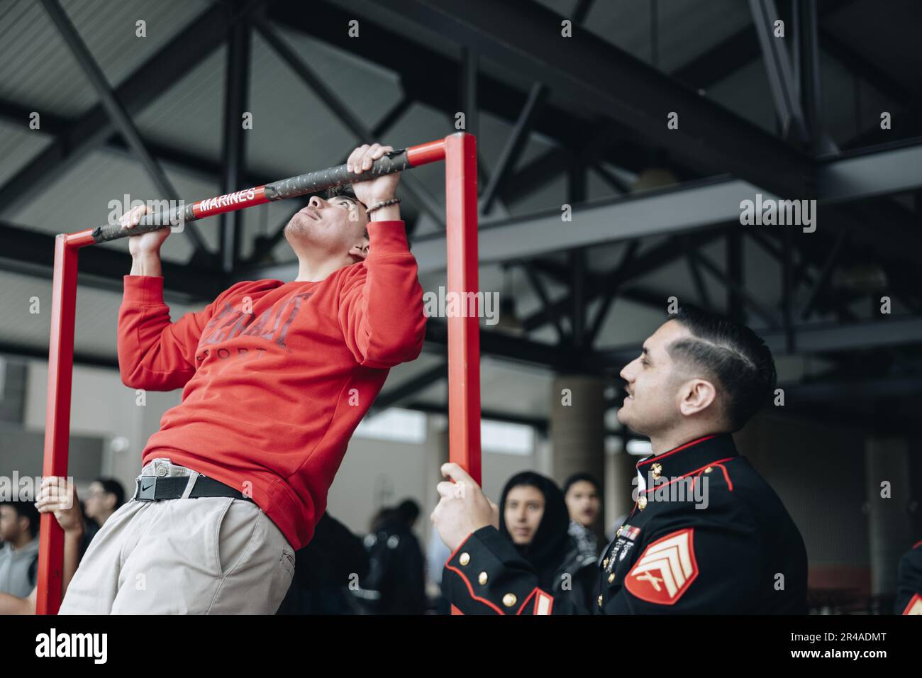 rancho-san-juan-high-school-students-interact-with-the-recruiting-sub