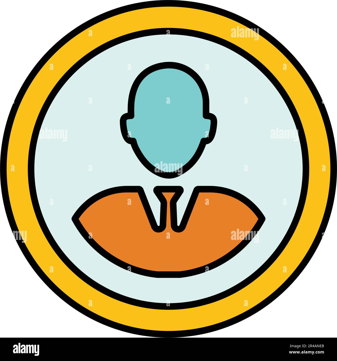 Man user icon hi-res stock photography and images - Alamy
