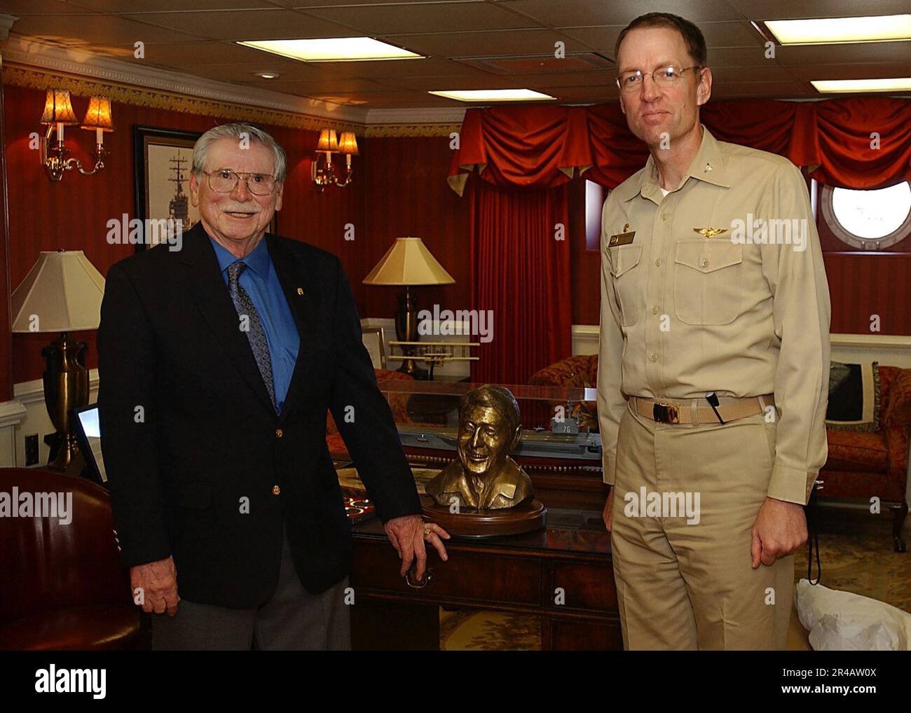 US Navy Commanding Officer, USS Ronald Reagan (CVN 76), Capt. James A
