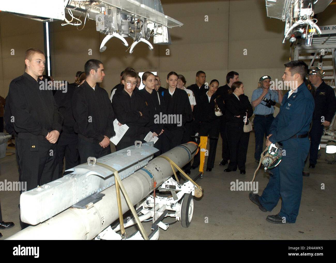 US Navy Students of the Everett High School Naval Junior Reserve