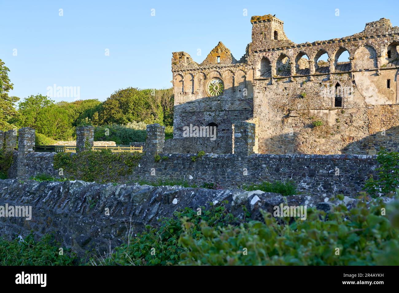 St Davids Bishop's Palace, St Davids, Pembrokeshire, West Wales Stock Photo