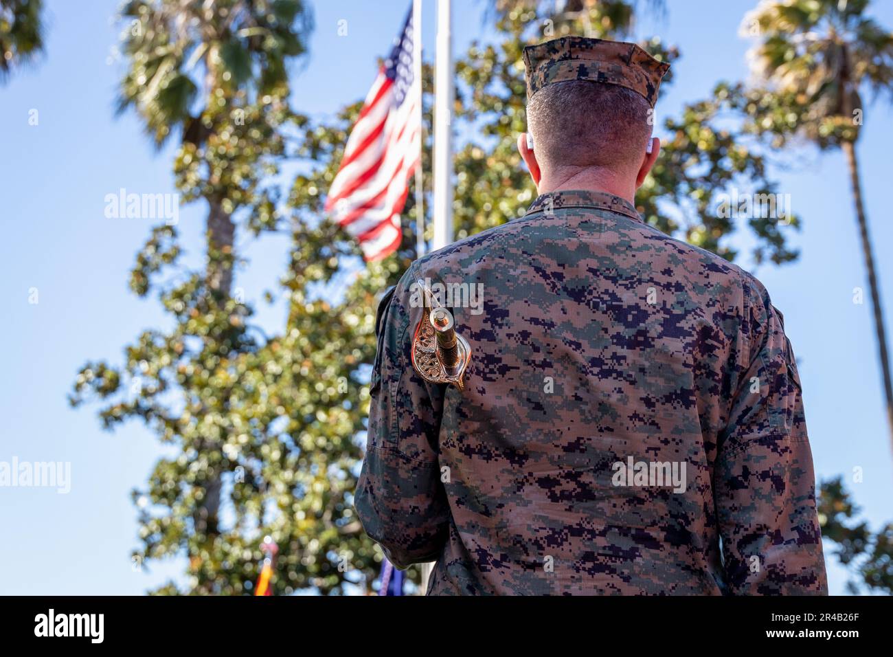 U.S. Marine Corps Brig. Gen. Jason G. Woodworth, the commanding general