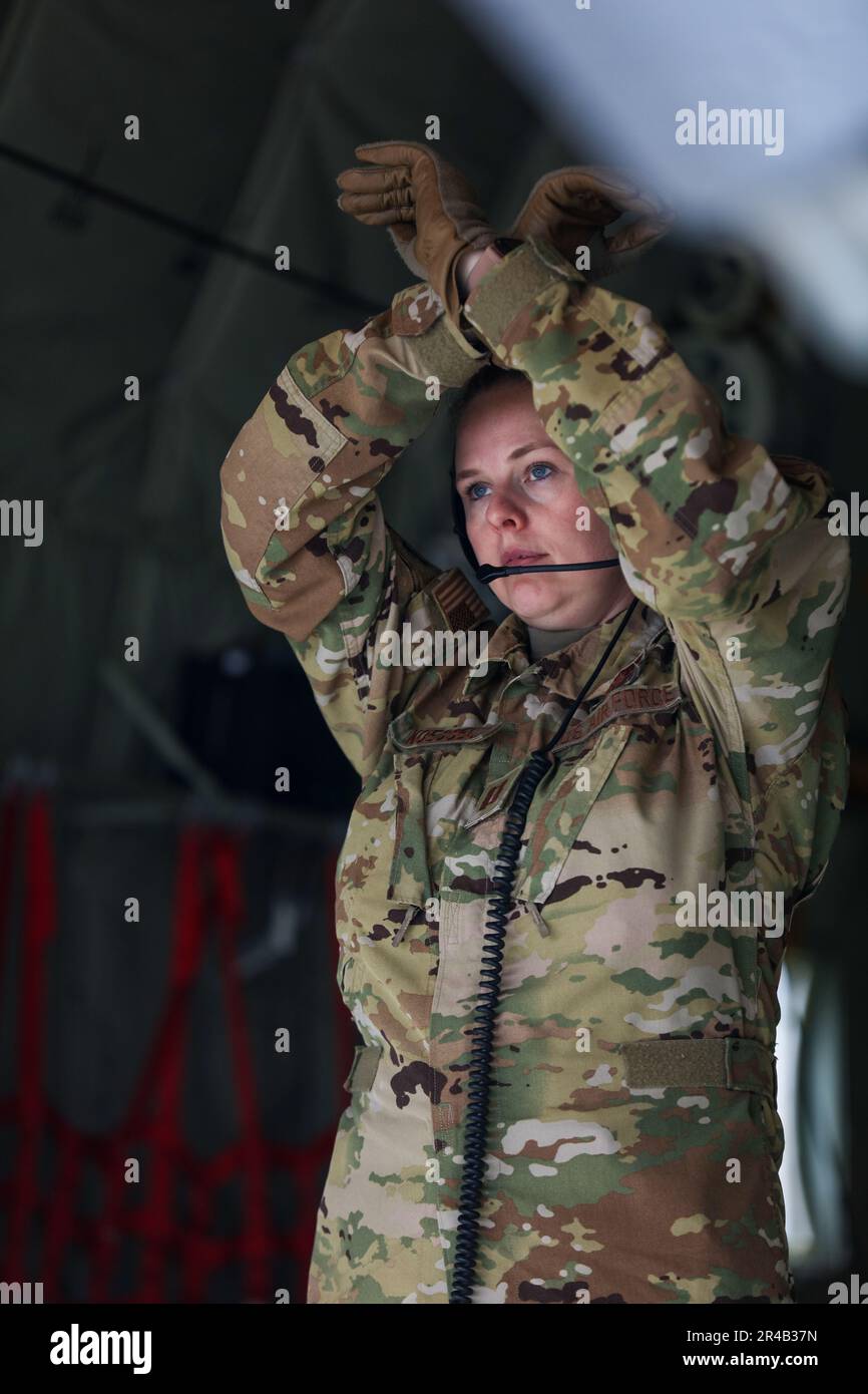 U.S. Air Force Capt. Brianne Koessel, 445th Airlift Wing flight nurse