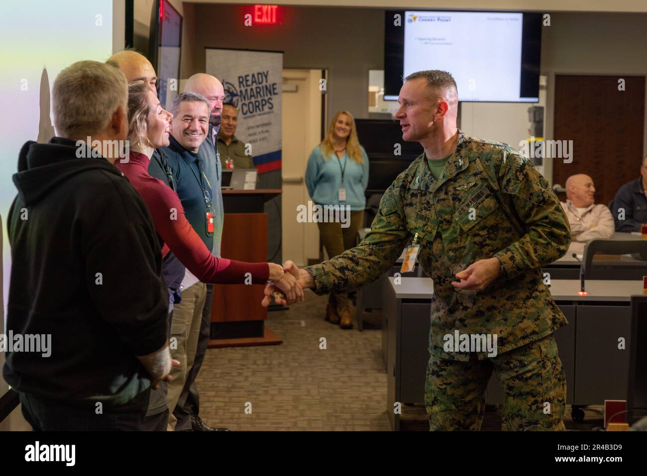 U.S. Marine Corps Col. Brendan Burks, Marine Corps Air Station (MCAS