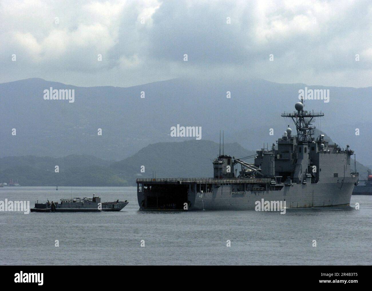 US Navy Landing Craft, Utility (LCU 1627), assigned to Assault Craft