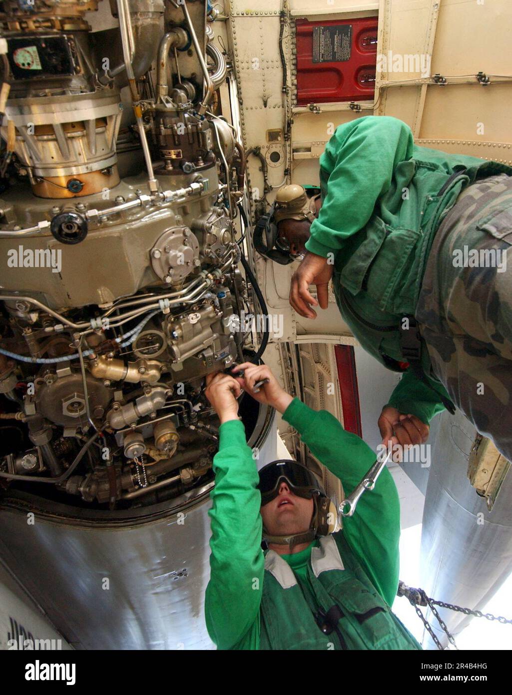 US Navy Aviation Machinist's Mates assigned to the Zappers of