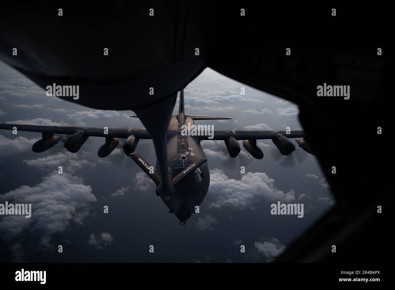An MC-130J Commando II assigned to the 1st Special Operations Squadron ...