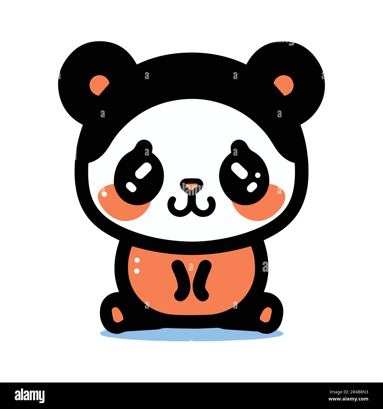 Kawaii panda animal cartoon vector design Stock Vector Image & Art - Alamy