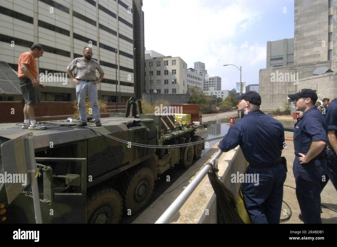 US Navy Hull Technician 2nd Class and Electrician Mate 3rd Class make