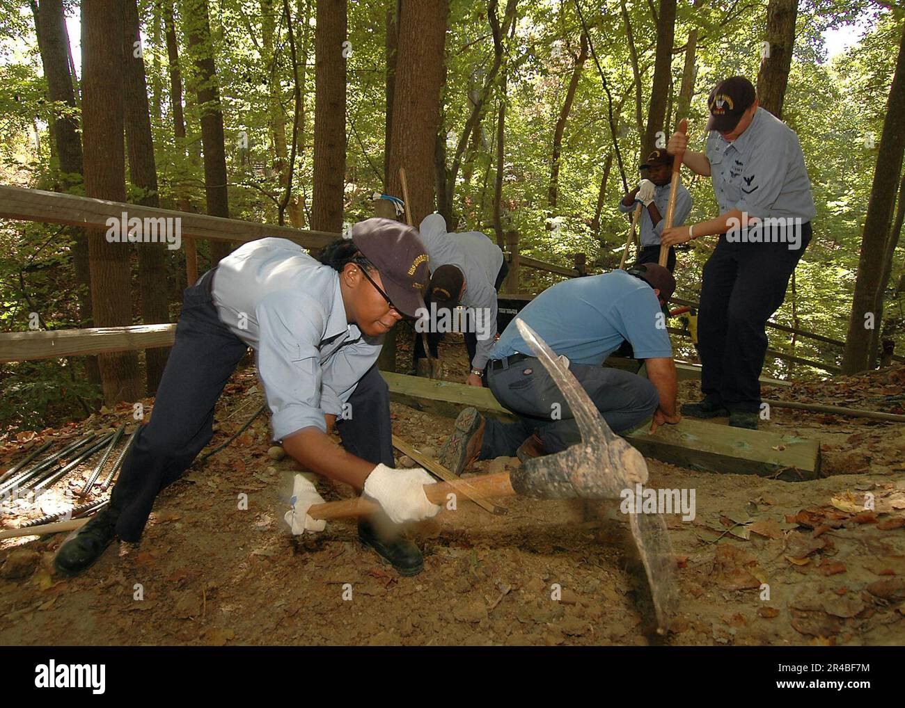 US Navy Seaman assigned to the Nimitz-class aircraft carrier USS George ...