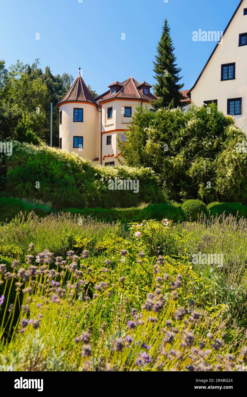 Neufra Castle, historical hanging garden, Renaissance garden, cultural