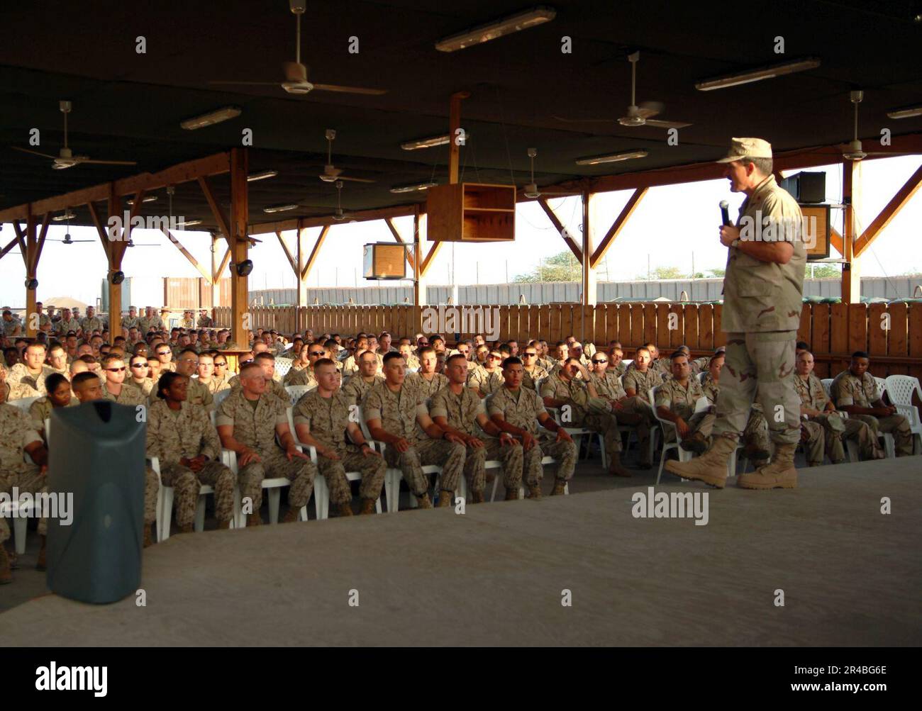 US Navy Master Chief Petty Officer of the Navy (MCPON) Terry Scott