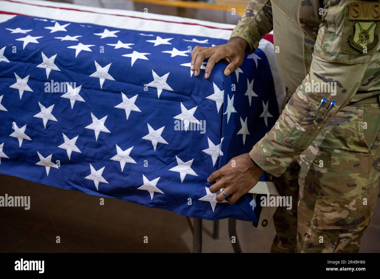 U.S. Air Force Master Sgt. Robinson, 768th Expeditionary Air Base