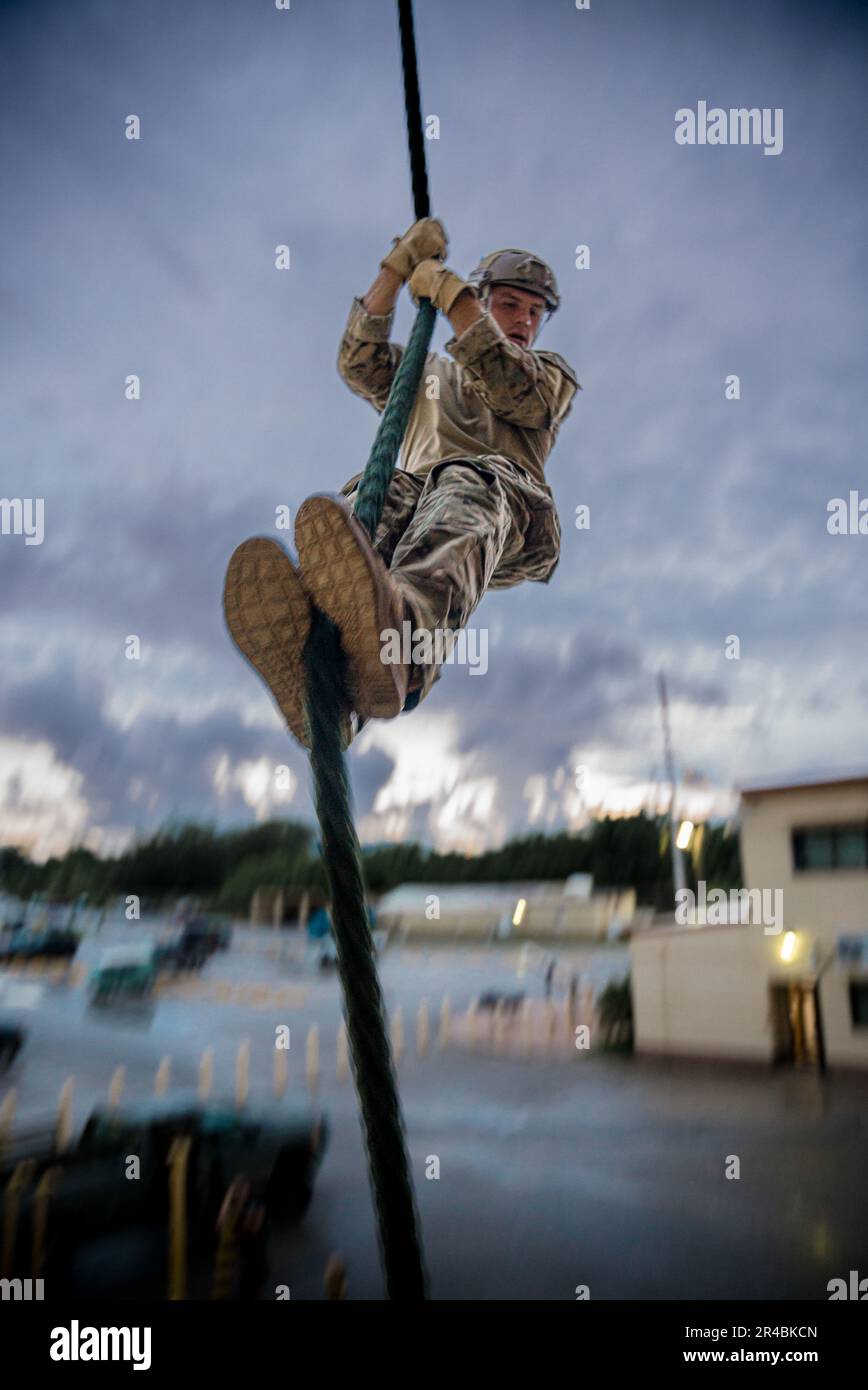 Execute Rope SANTA RITA, Guam (Jan. 12, 2023) – Sailors assigned to Explosive ...
