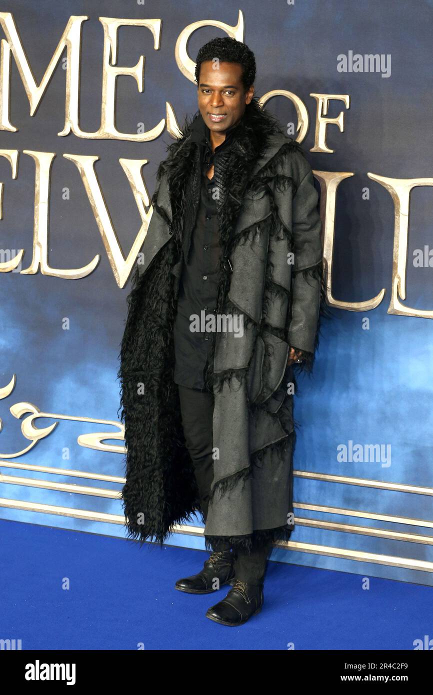 William Nadylam attends the UK Premiere of Fantastic Beasts The Crimes Of Grindelwald at Cineworld Leicester Square in London England Stock Photo Alamy