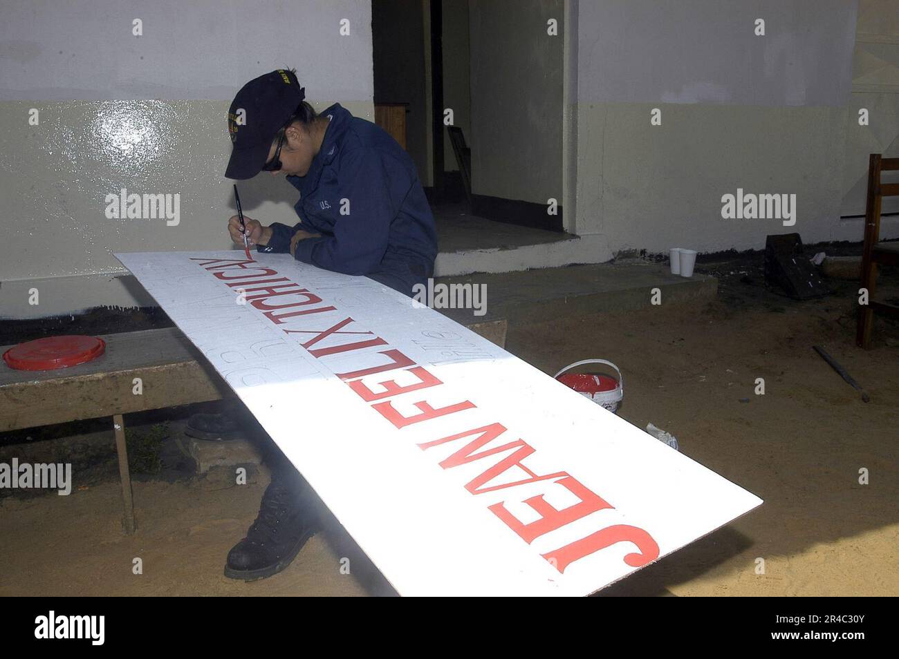 US Navy Boatswain's Mate 3rd Class a boatswain's mate assigned to the submarine tender USS Emory