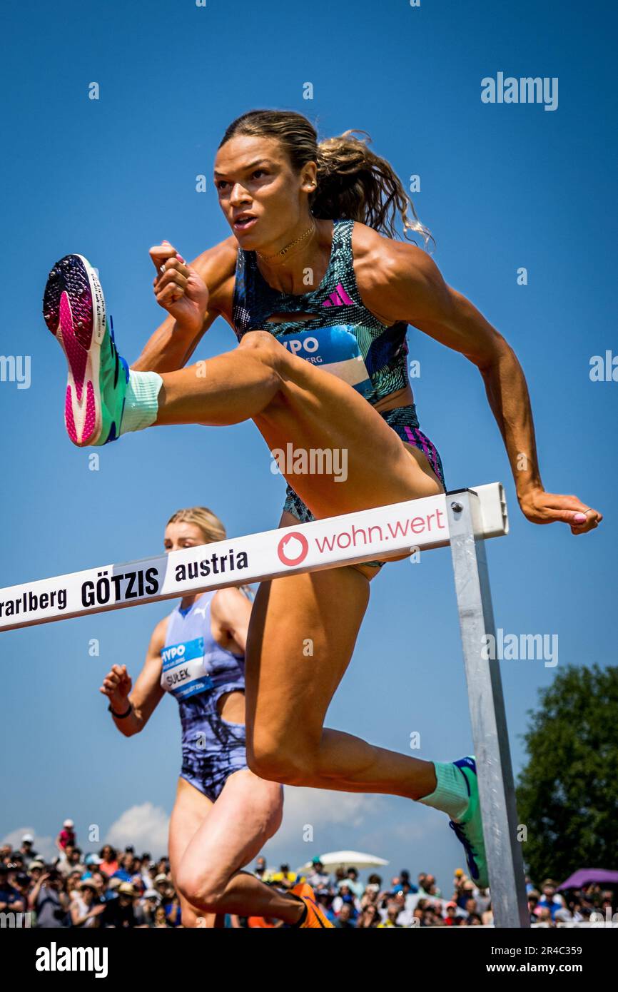 Gotzis, Austria. 27th May, 2023. US Anna Hall pictured in action during ...